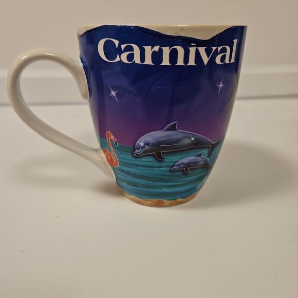 Carnival Cruise Souvenir Coffee Mug - Picture 2 of 5
